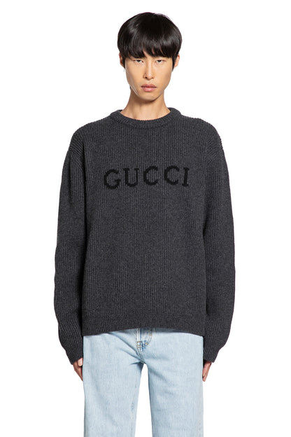 Wool Cashmere Logo Sweater