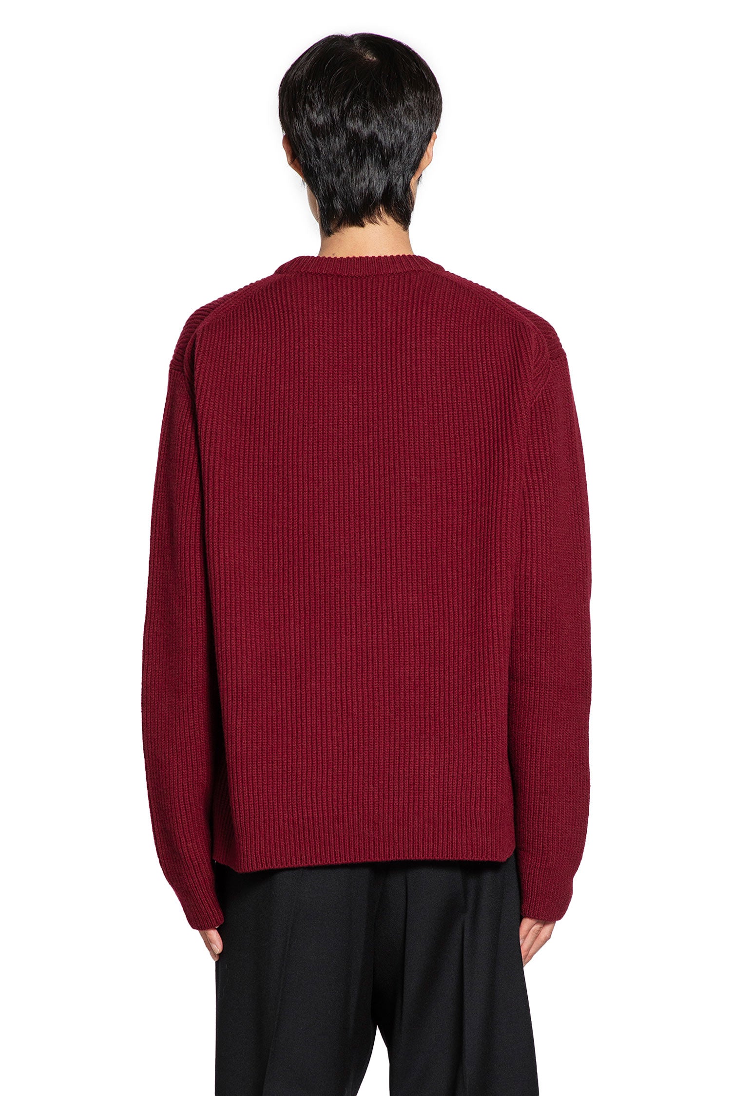 Wool Cashmere Logo Sweater