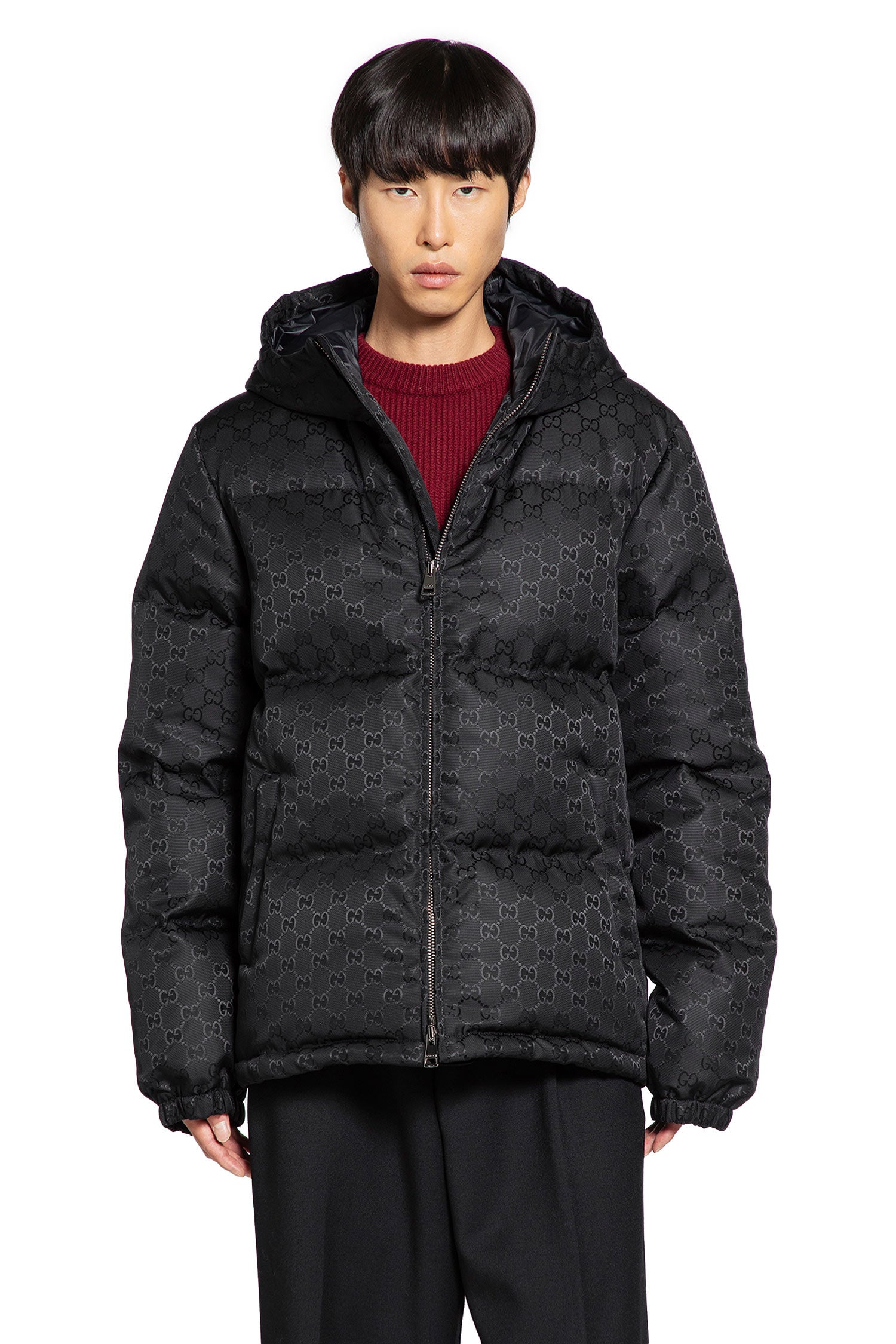 GG Nylon Down Hooded Down Jacket – Antonioli.eu
