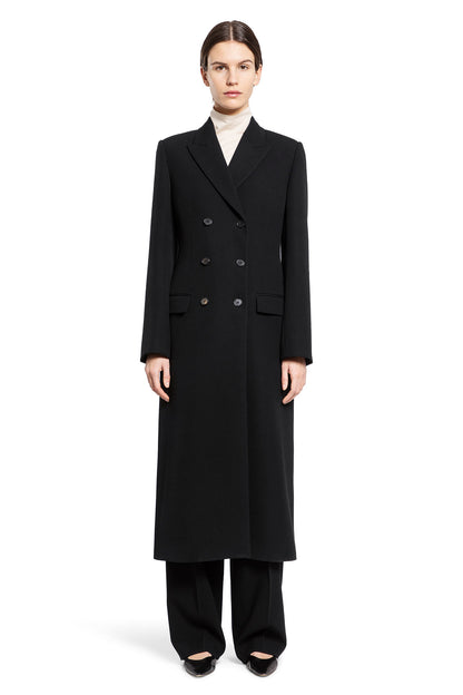 THE ROW WOMAN BLACK COATS