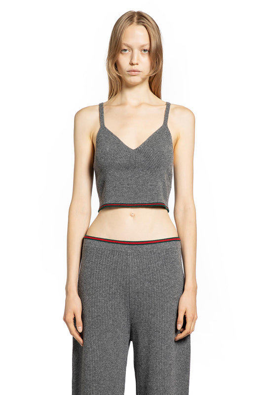 GUCCI WOMAN GREY TOPS