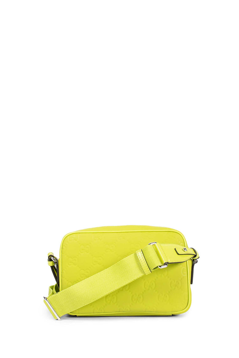 GUCCI MAN GREEN CROSSBODY BAGS