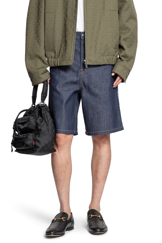 Cotton Selvedge Denim Shorts - Antonioli.eu