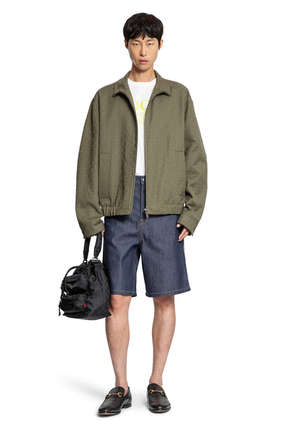Shorts en denim selvedge en coton 