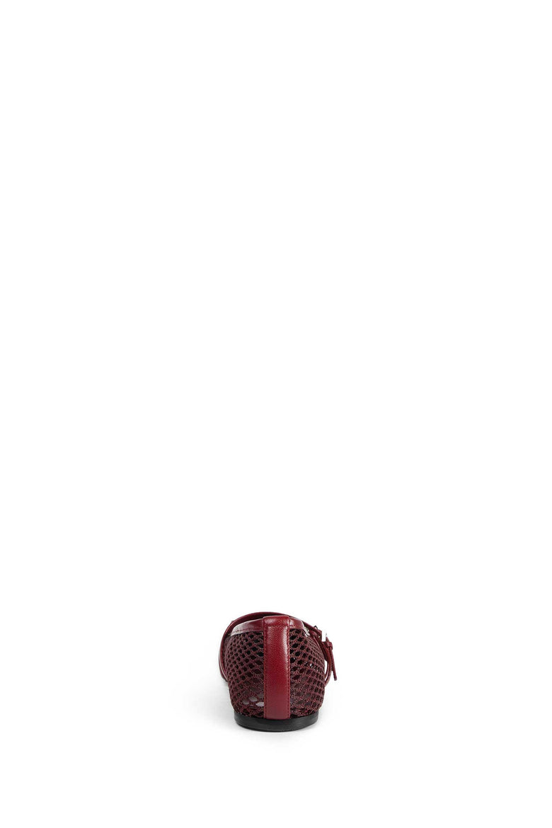Mesh Horsebit Ballerinas