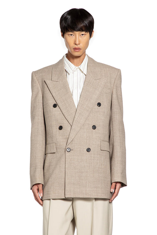 Double-Breasted Wool Blazer