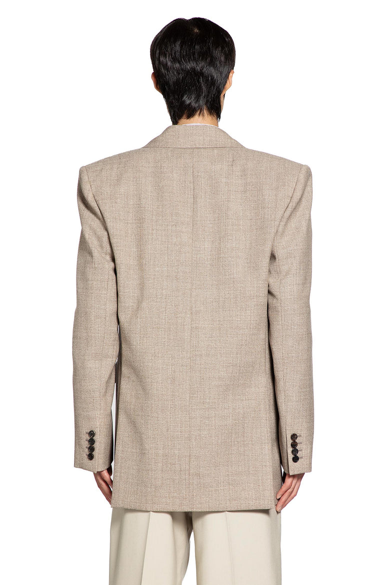 Double-Breasted Wool Blazer
