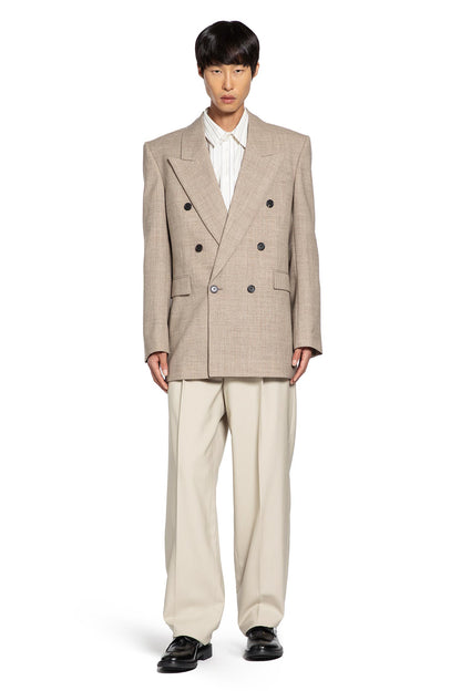 Double-Breasted Wool Blazer