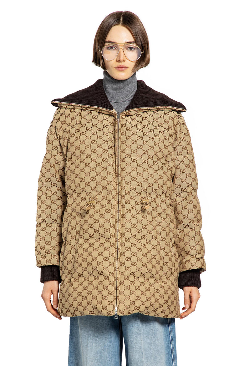 GUCCI WOMAN BEIGE JACKETS