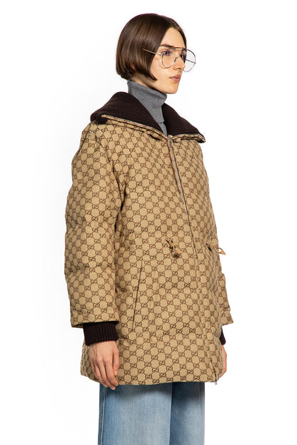 GUCCI WOMAN BEIGE JACKETS