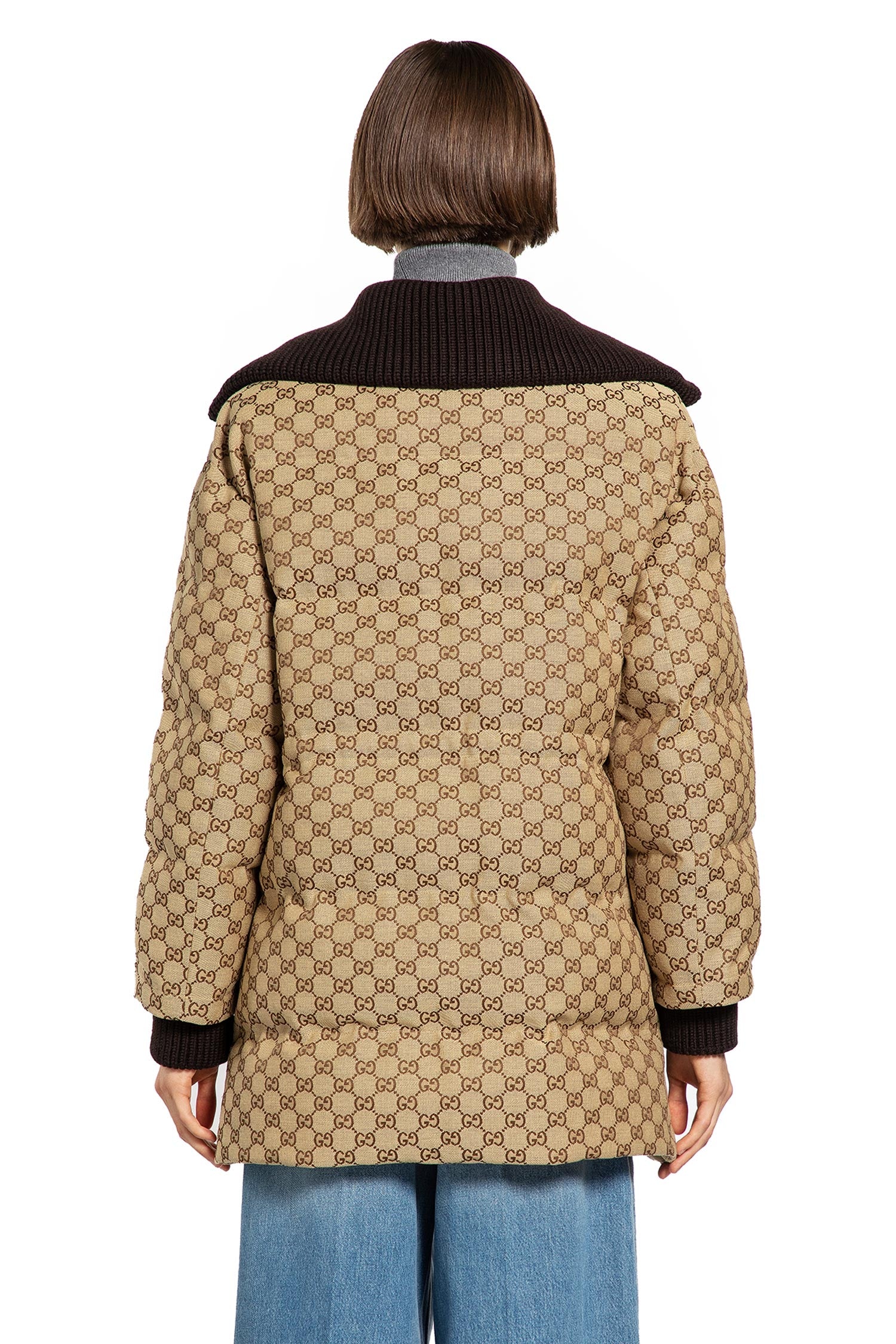 GUCCI WOMAN BEIGE JACKETS
