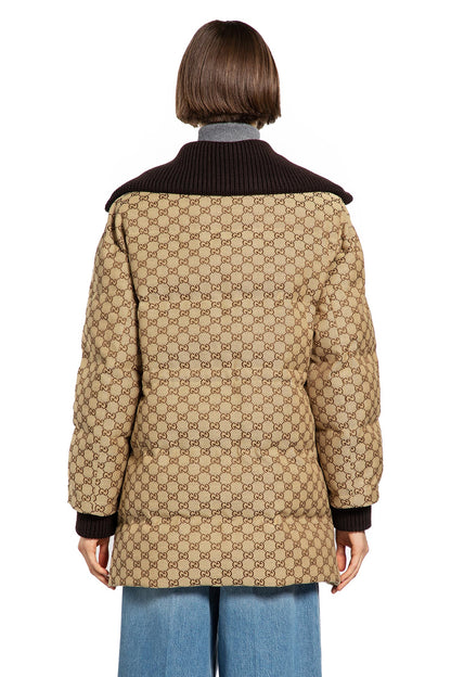 GUCCI WOMAN BEIGE JACKETS