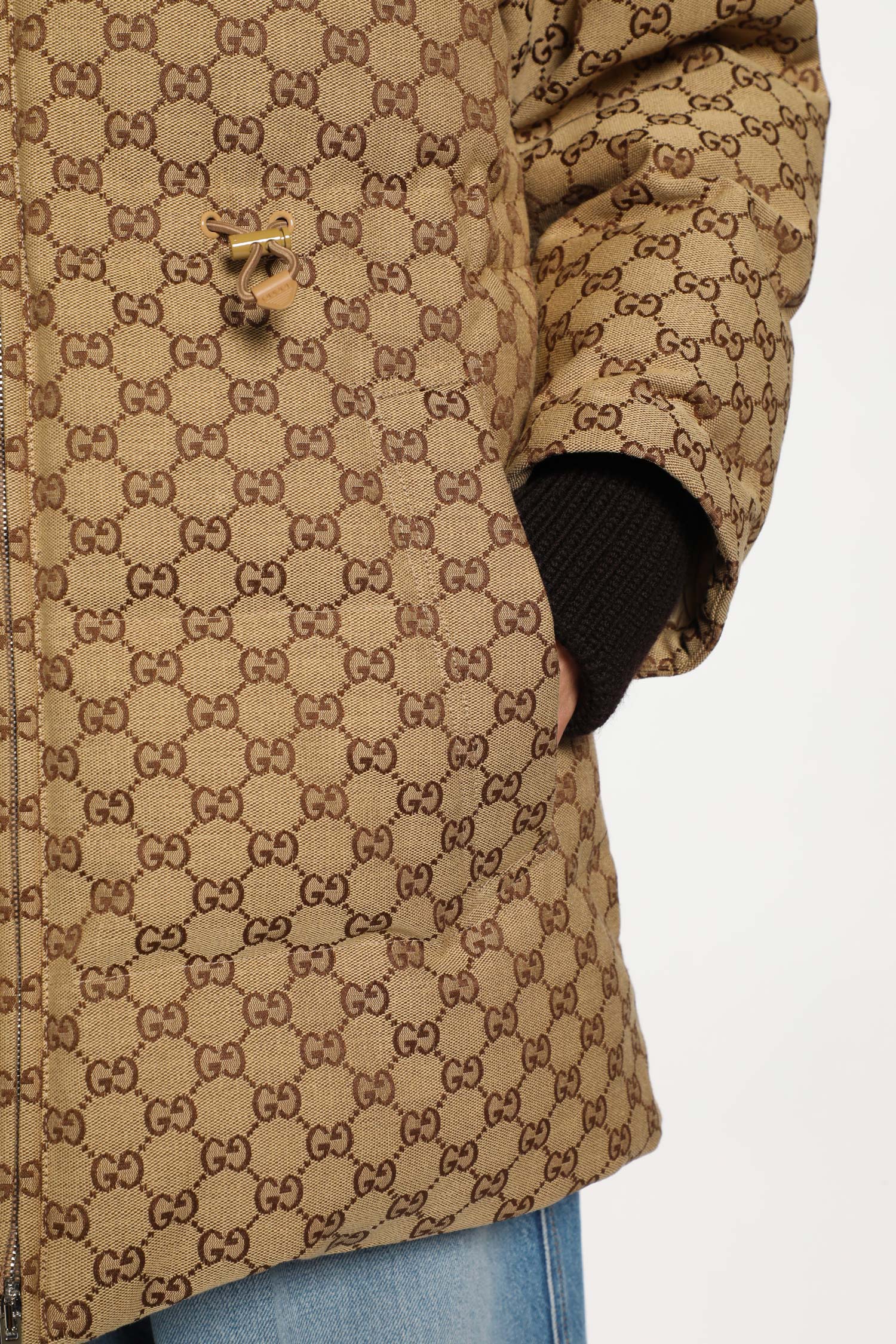 GUCCI WOMAN BEIGE JACKETS