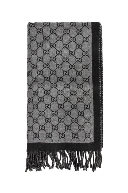 GG Jacquard Wool Scarf