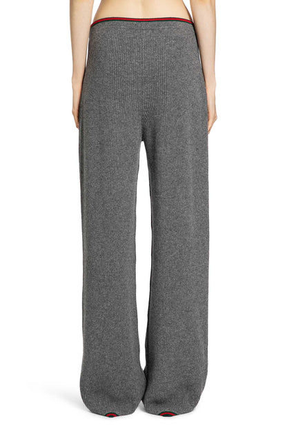 GUCCI WOMAN GREY TROUSERS