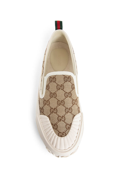 GG Canvas Slip-On Sneakers