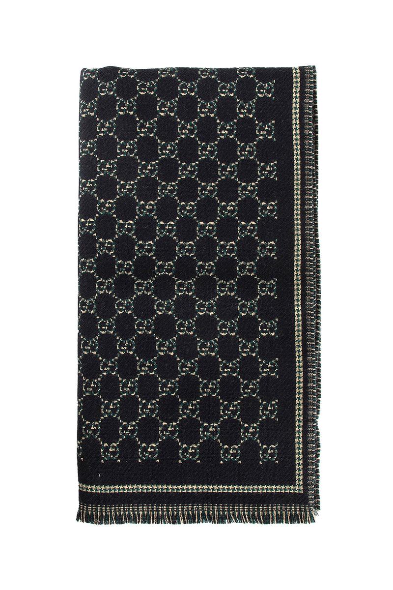 GUCCI GG Wool Scarf man