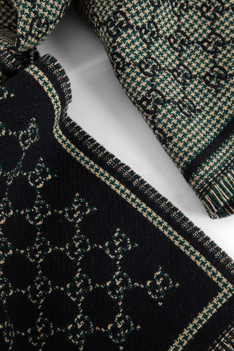 GUCCI GG Wool Scarf man