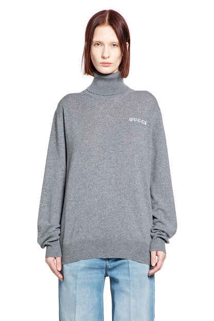 Cashmere Logo Turtleneck Sweater