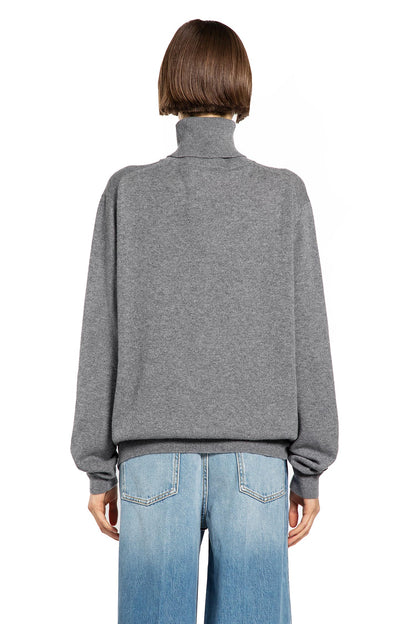 Cashmere Logo Turtleneck Sweater