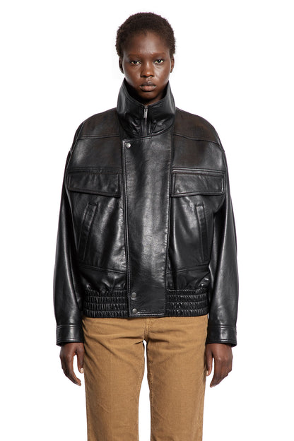 Bomber Jacket in Leather