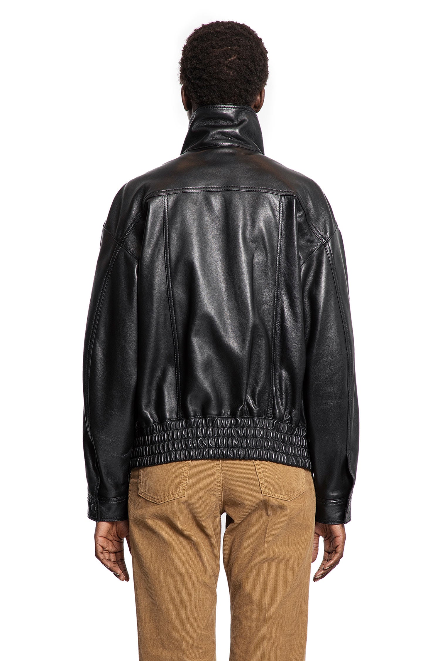 Bomber Jacket in Leather