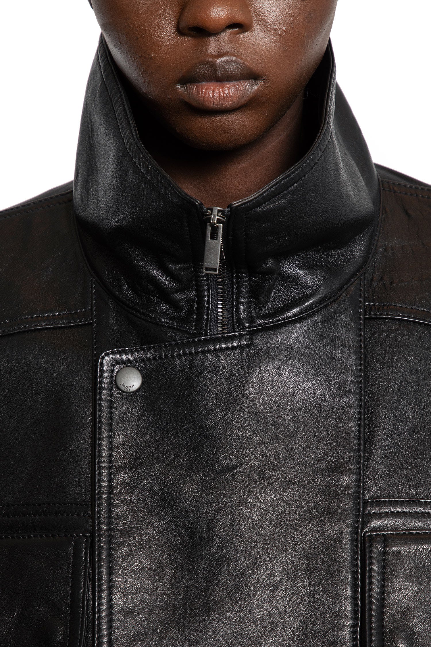 Bomber Jacket in Leather