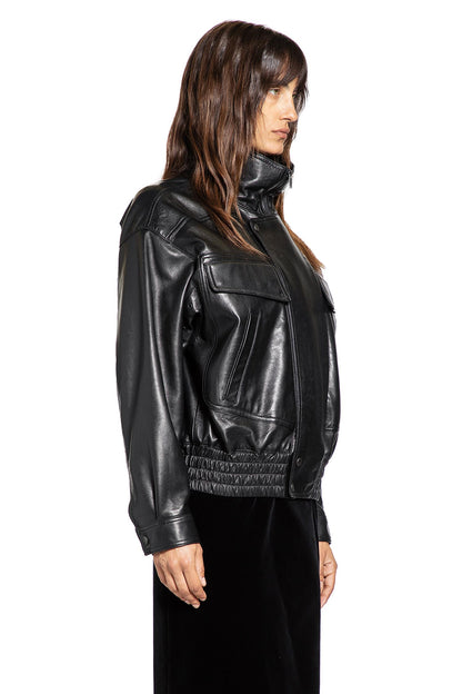 Bomber Jacket in Leather