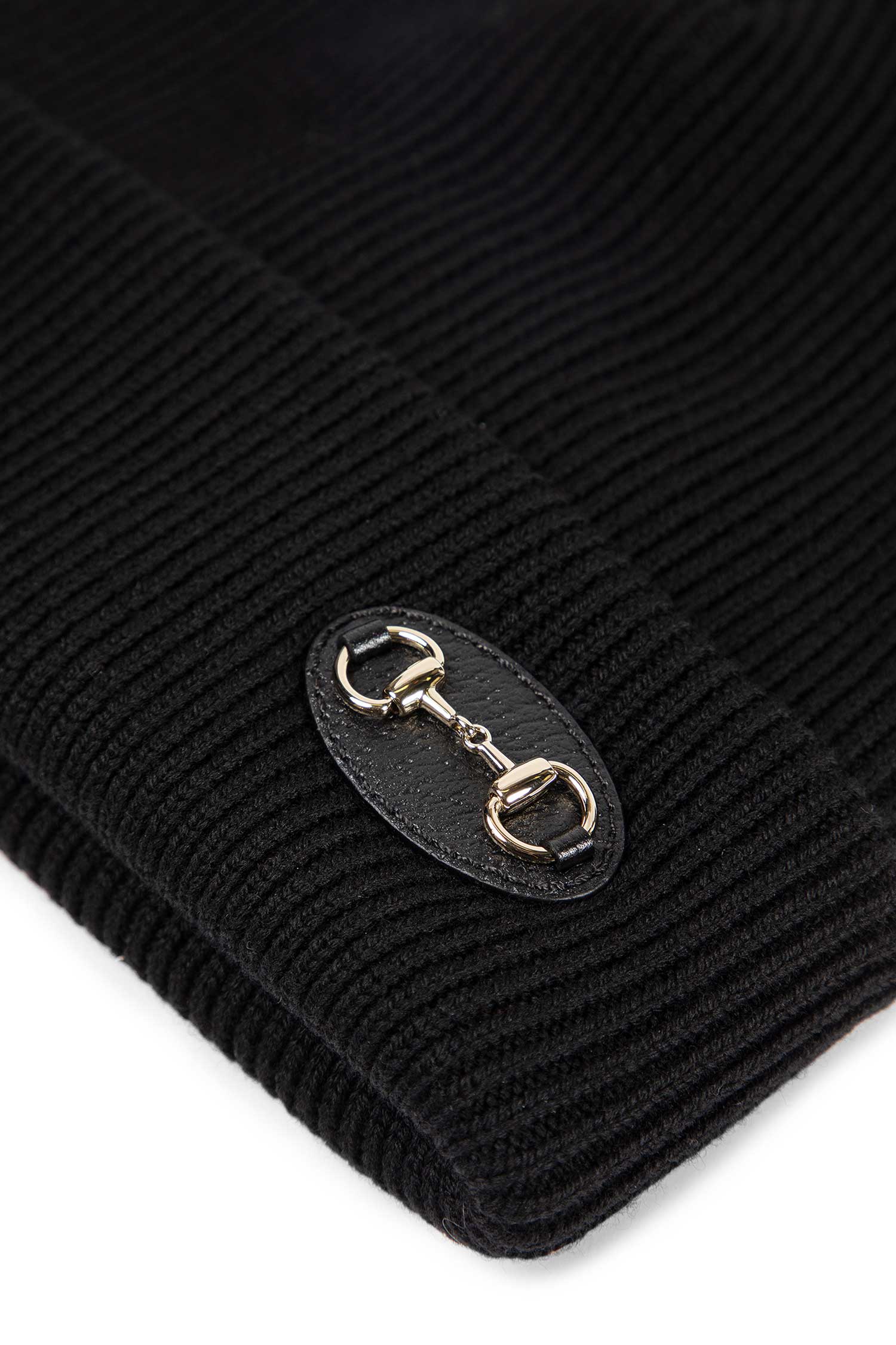 Horsebit Wool Beanie