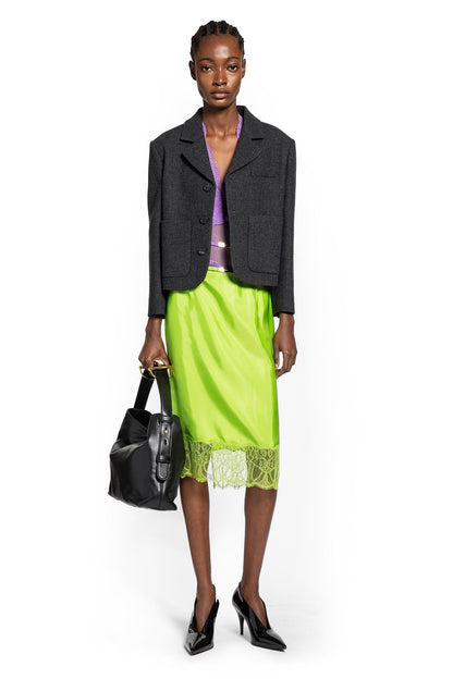 Cropped Wool Blazer