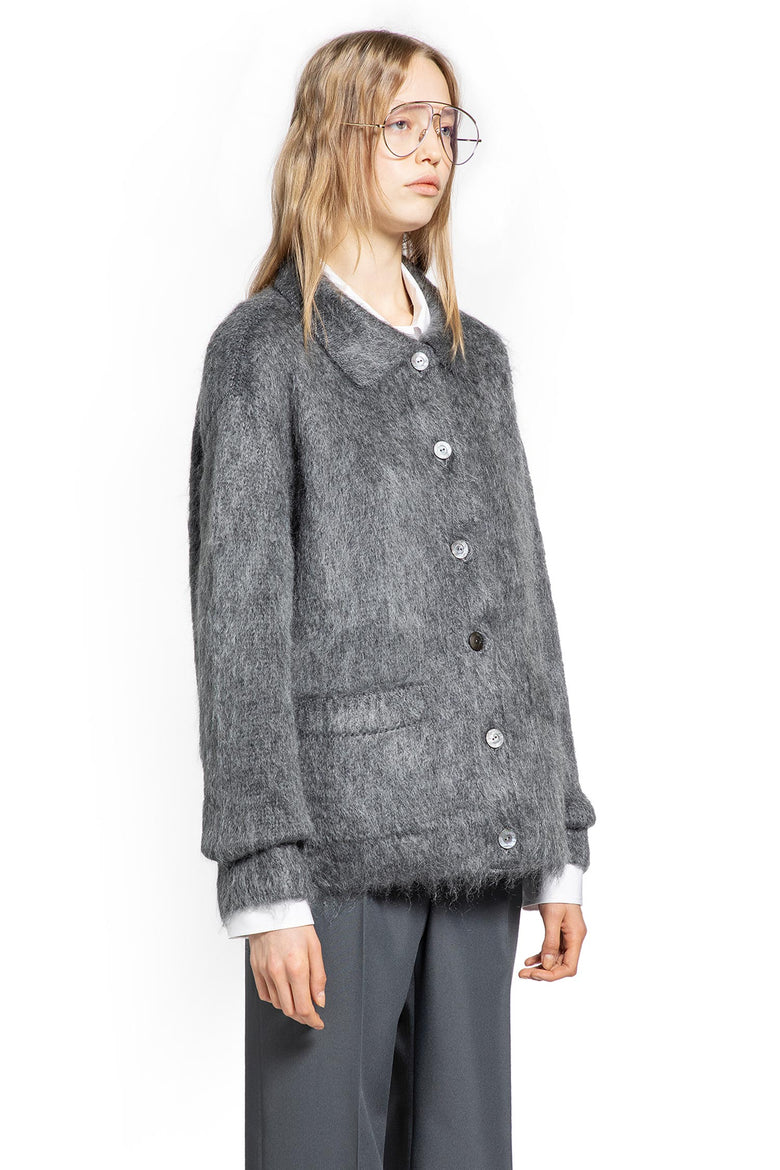 Brushed Extra Fine Mohair Cardigan