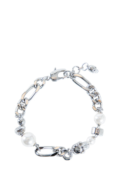 Skull and Pearl Bracelet
