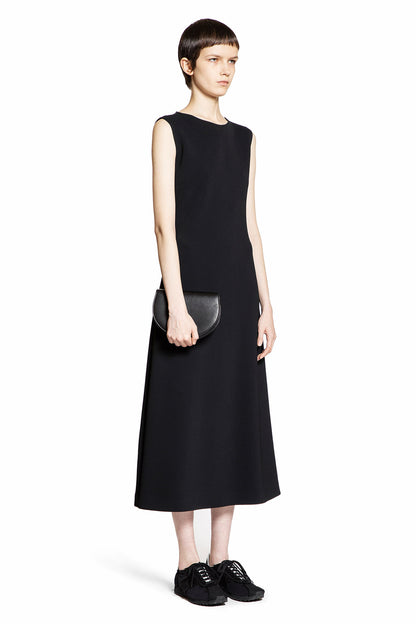 THE ROW WOMAN BLACK DRESSES