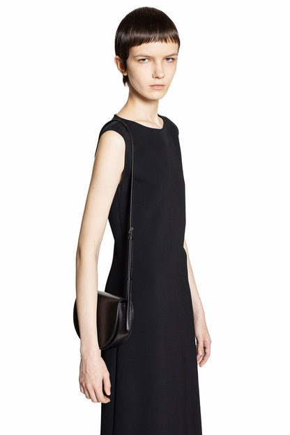 THE ROW WOMAN BLACK DRESSES