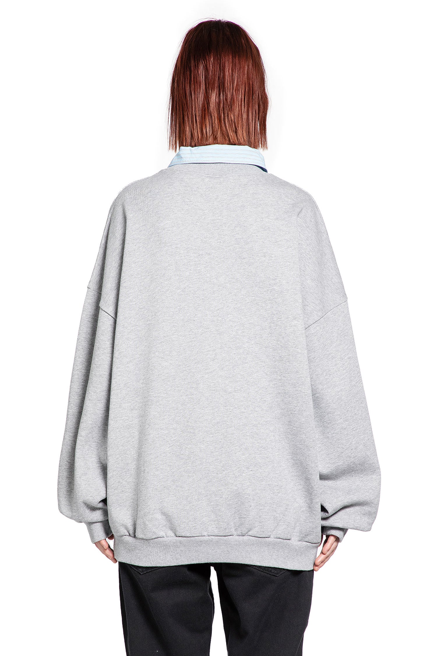 CEO Team Logo Shirt Collar Sweatshirt