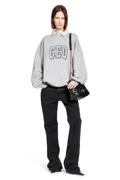 CEO Team Logo Shirt Collar Sweatshirt