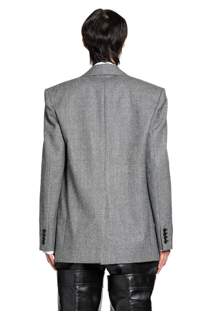 Blazer in Prince of Wales Wool Flannel