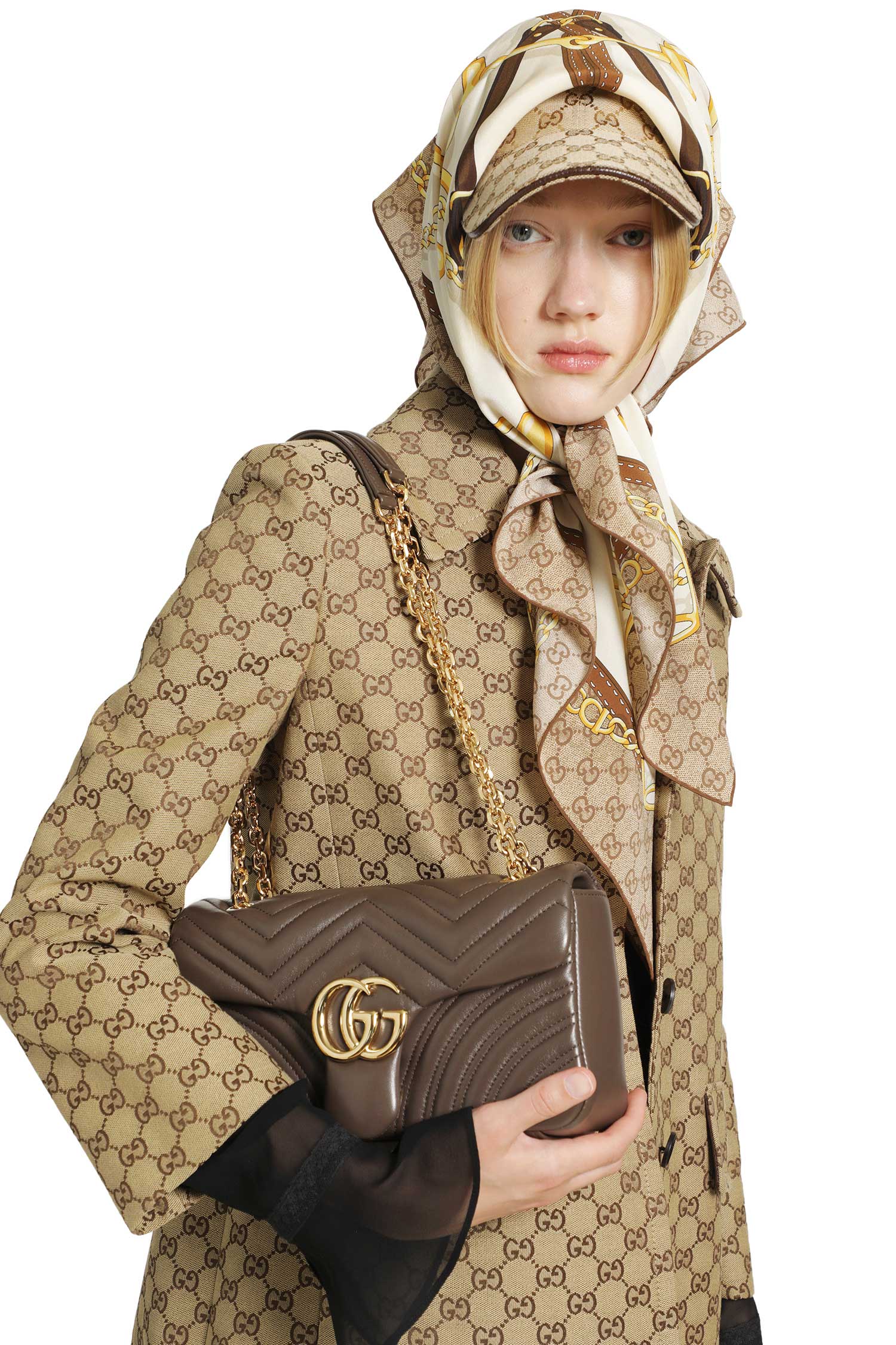 GUCCI GG Marmont Medium Shoulder Bag woman