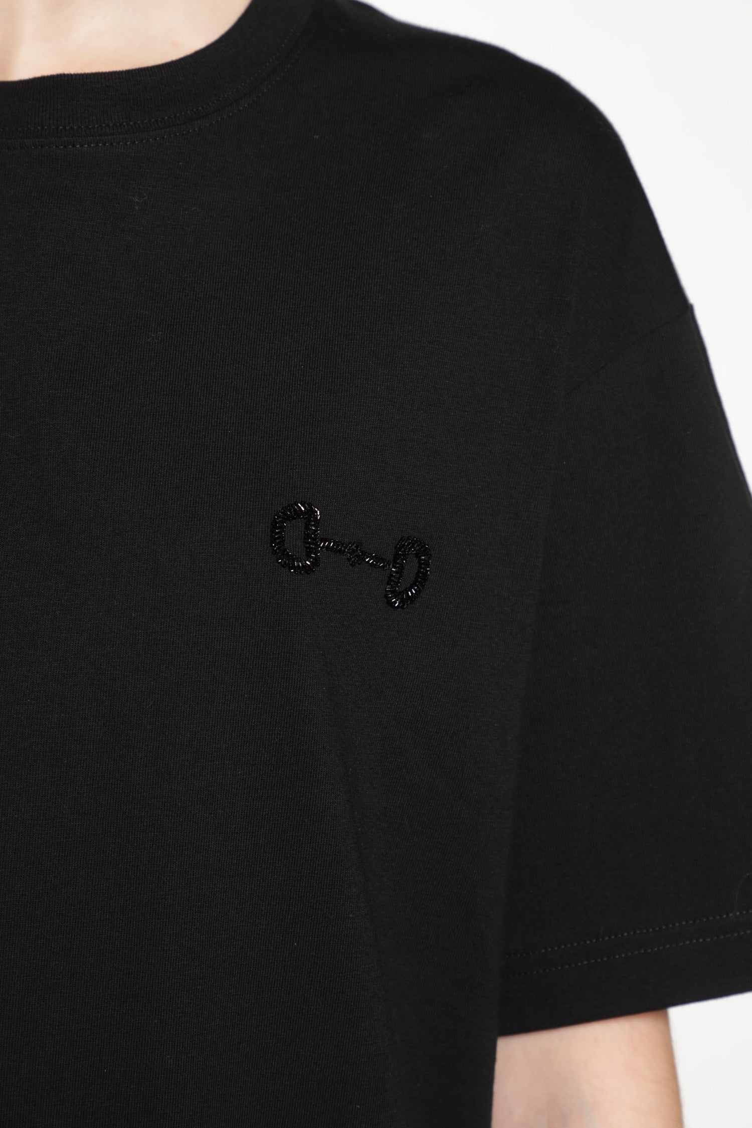 Beaded Horsebit T-Shirt