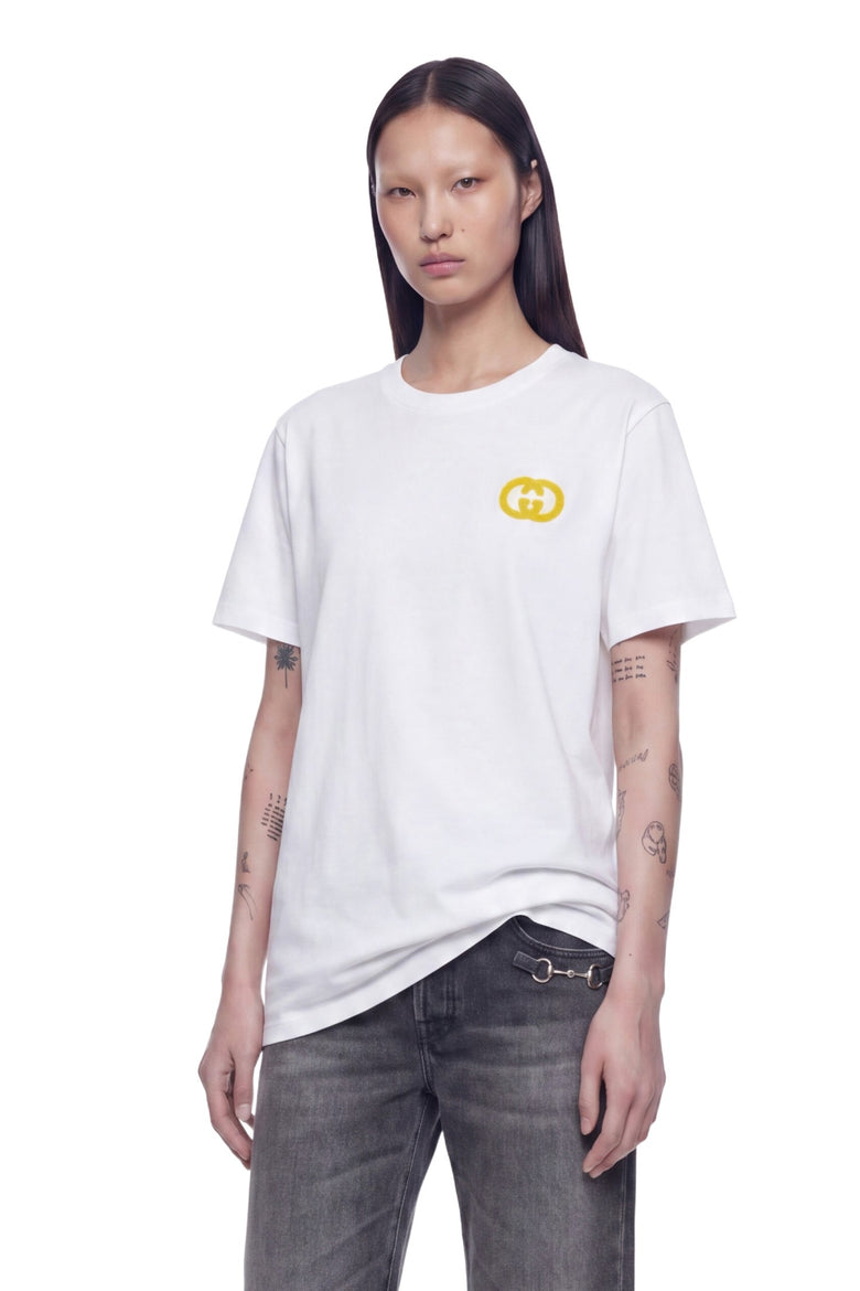 
              GUCCI Medium Cotton Jersey T-Shirt woman
            