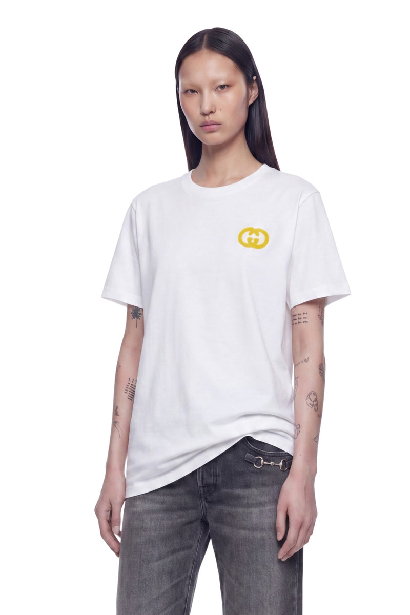 GUCCI Medium Cotton Jersey T-Shirt woman