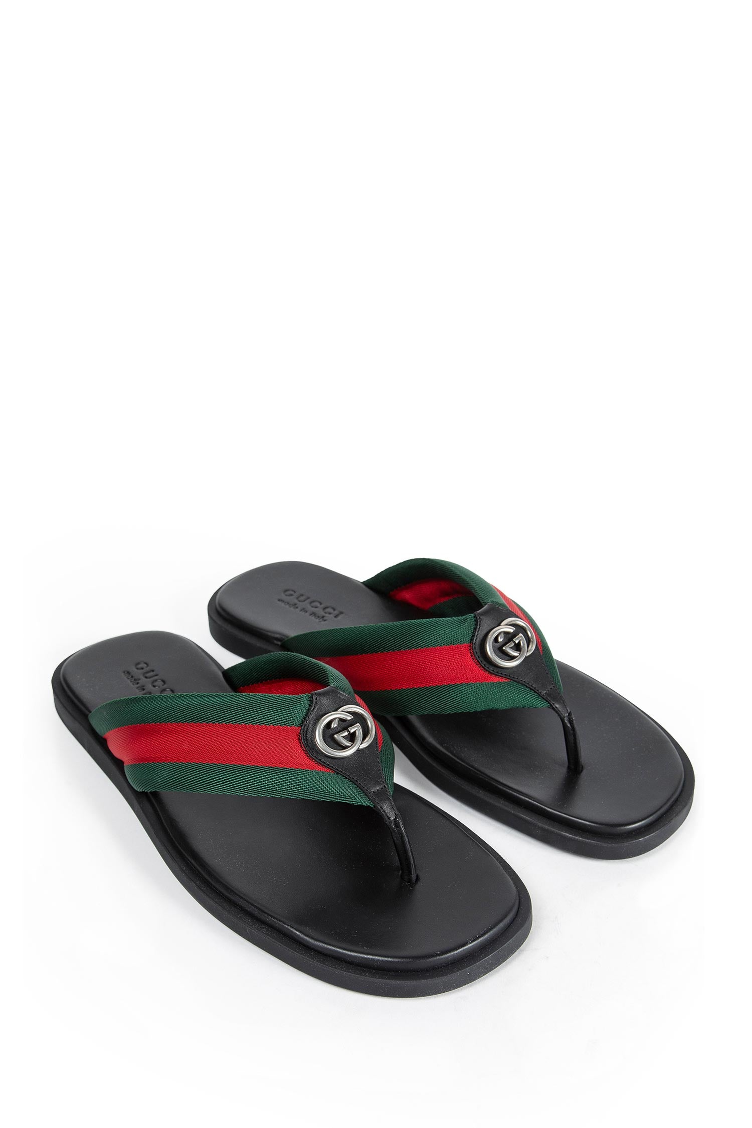 Thong Sandal With Interlocking G