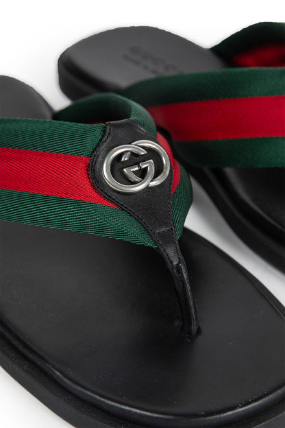 Thong Sandal With Interlocking G