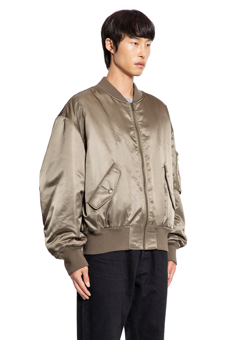 Bomber Jacket in Nylon Serge