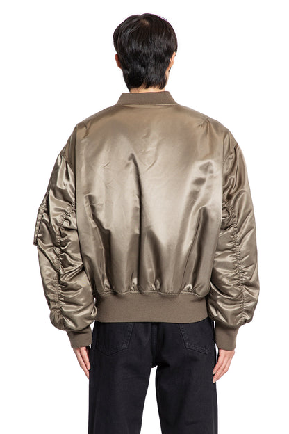 Bomber Jacket in Nylon Serge
