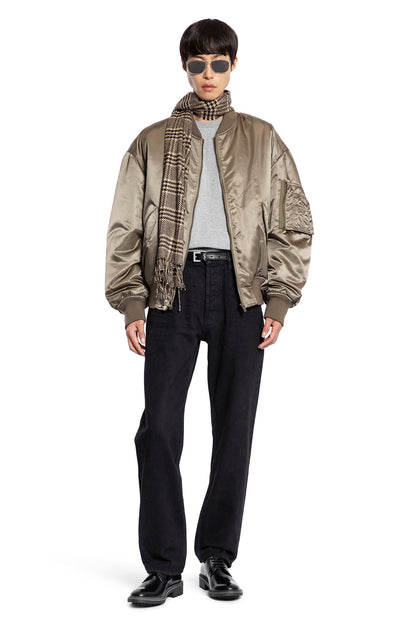 Bomber Jacket in Nylon Serge