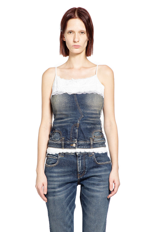 Patched Tank Top