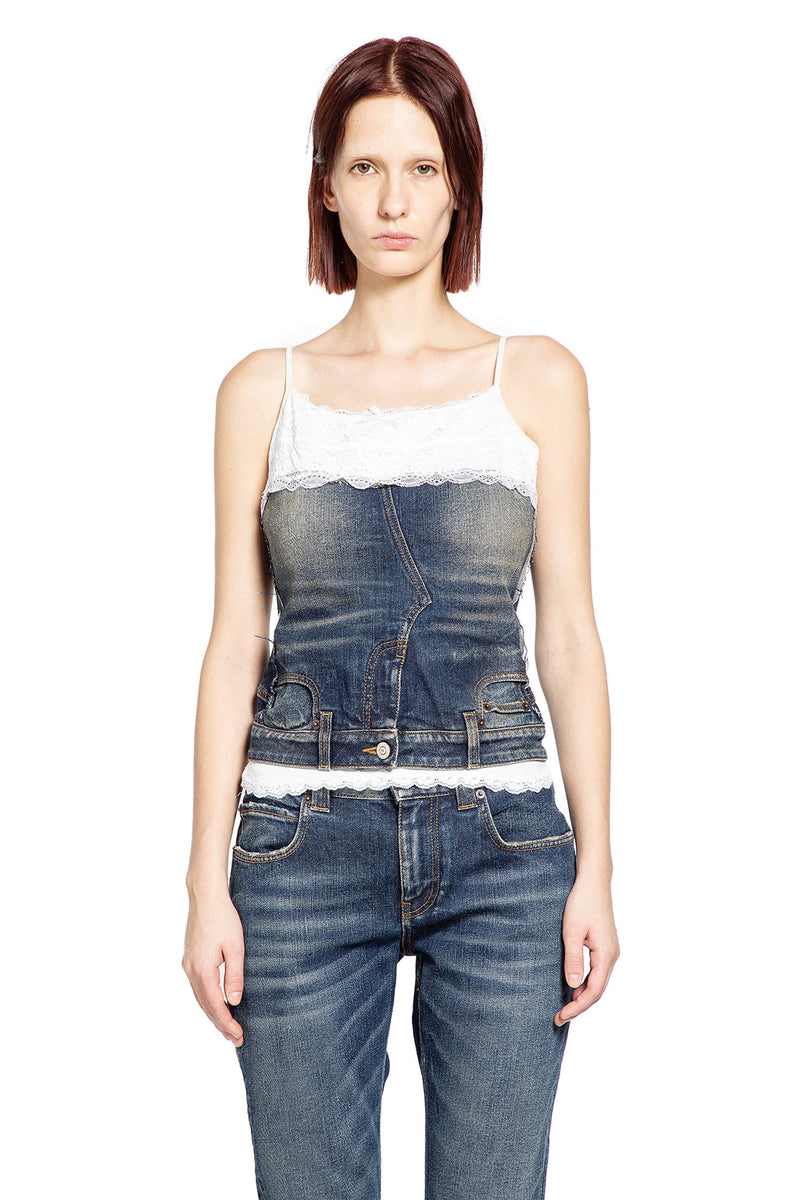 Patched Tank Top - Antonioli.eu