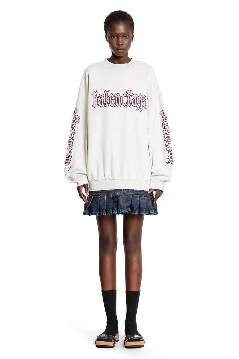 Hybrid Dress in Cotton Jersey and Denim