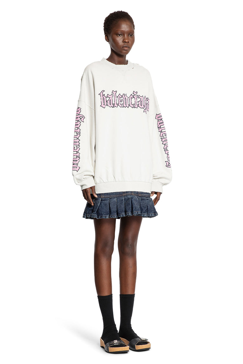Hybrid Dress in Cotton Jersey and Denim